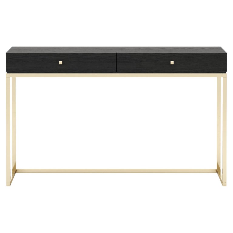 Contemporary Portuguese dressing table with customisable wood veneer