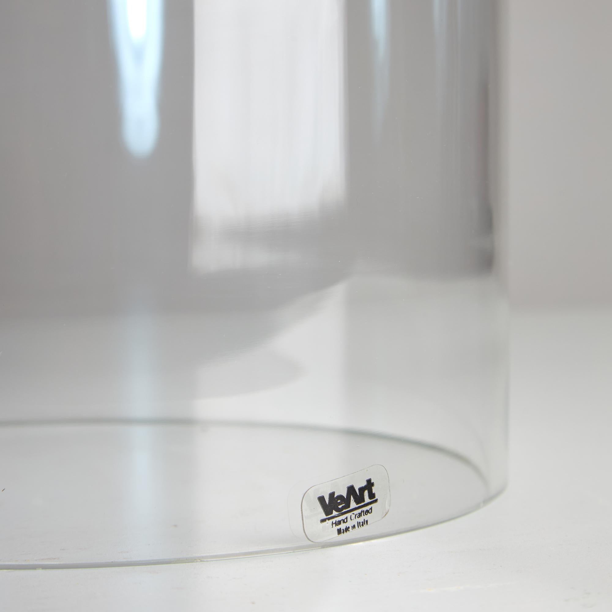 Lámpara de mesa Ester de Guido Rosati para VeArt, 1976 Cristal de Murano en venta