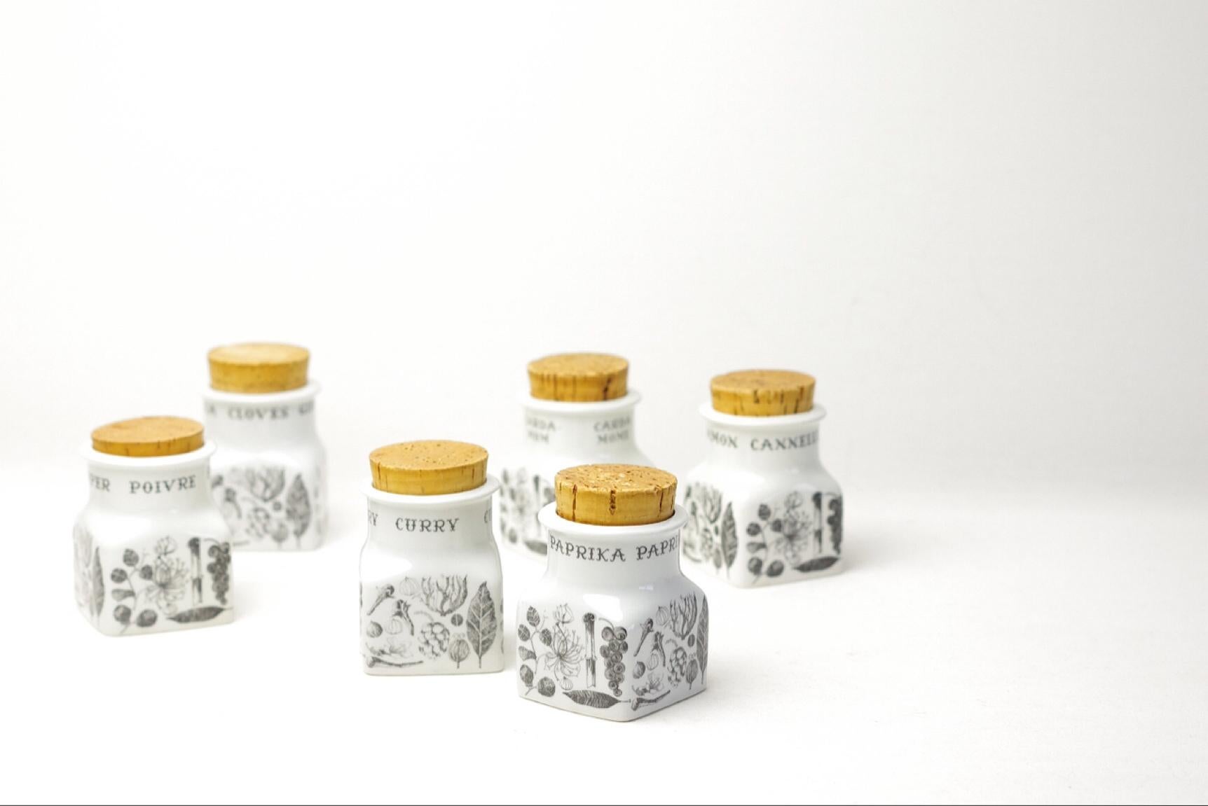 Esteri Tomula, 4 Spice Pots, Arabia, 1970s For Sale 13