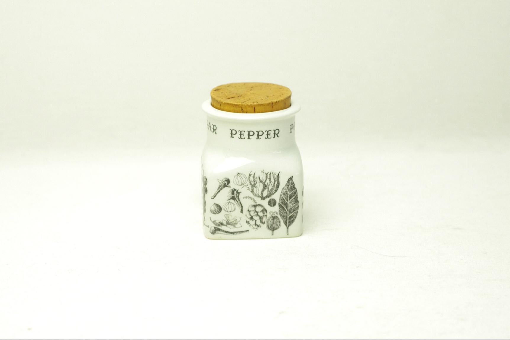 Finnish Esteri Tomula, Spice Pot 'Pepper', Arabia For Sale