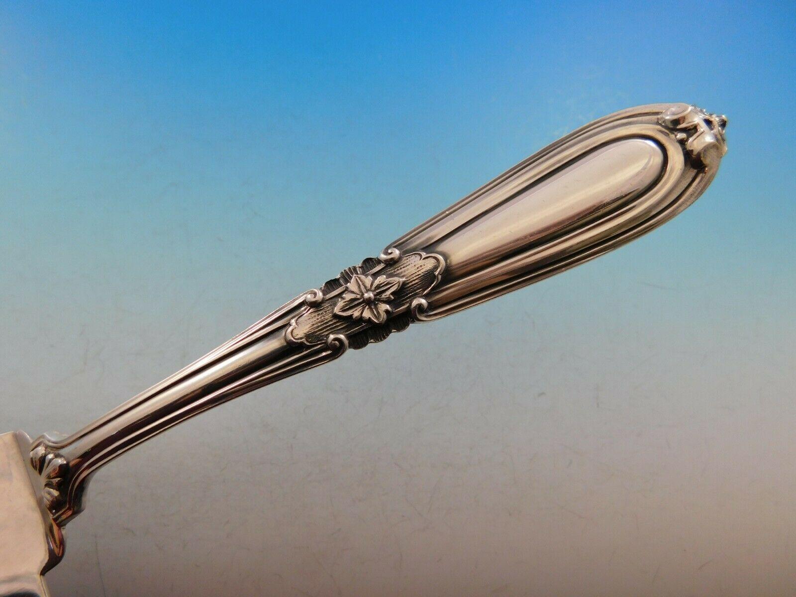 Esteval by Buccellati Italy Sterling Silver Pie Server Flat Handle AS 10 5/8