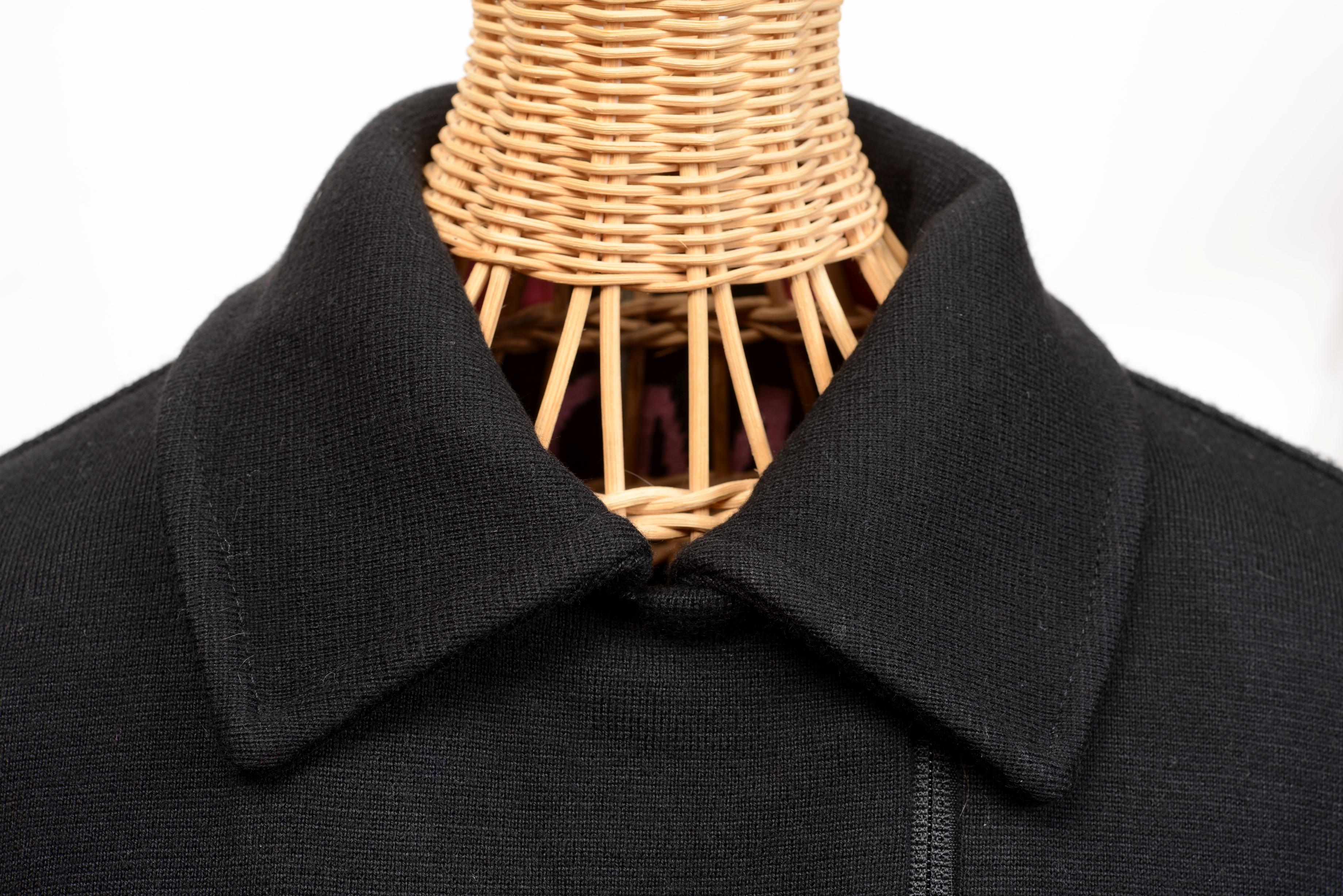 Esteve Sitamurt Merino Wool Knit Jacket In Good Condition In valatie, NY