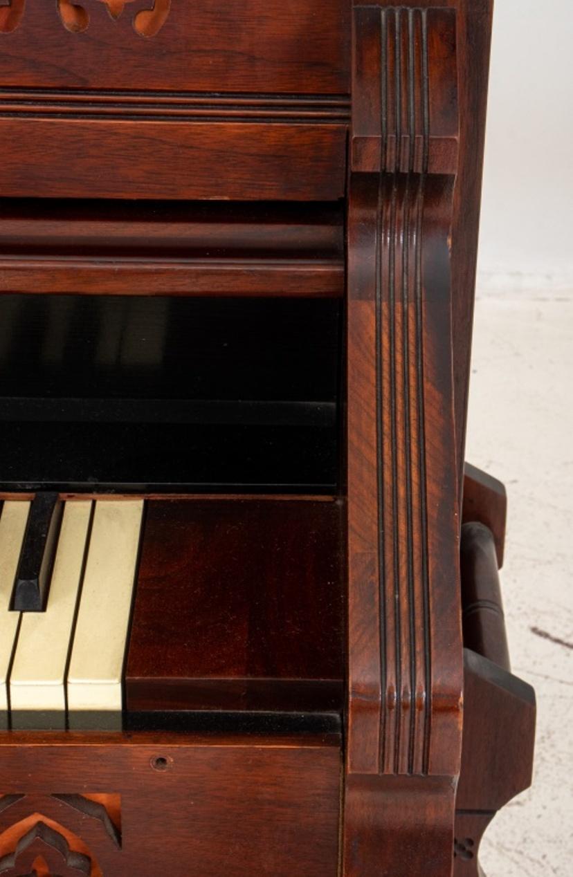 Estey Co. Gothic Revival Cottage Organ, 19th C 3