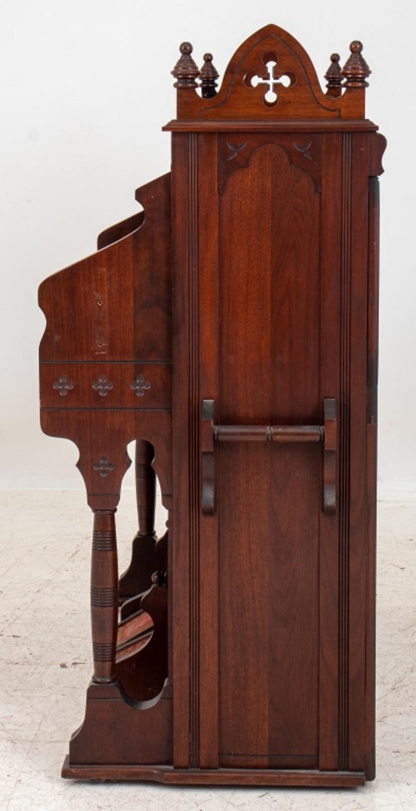 Estey Co. Gothic Revival Cottage Organ, 19th C 7