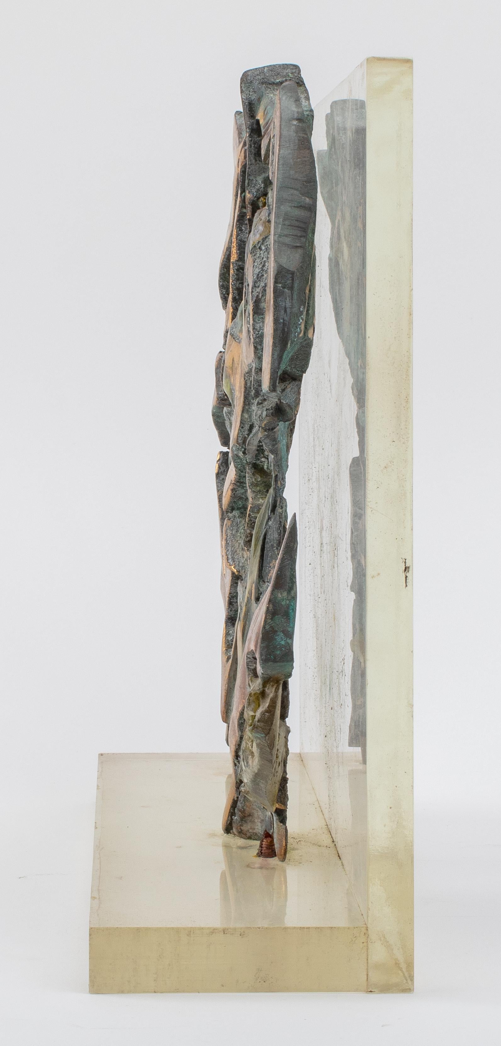 Esther Fuhrman Abstract Bronze Sculpture 3