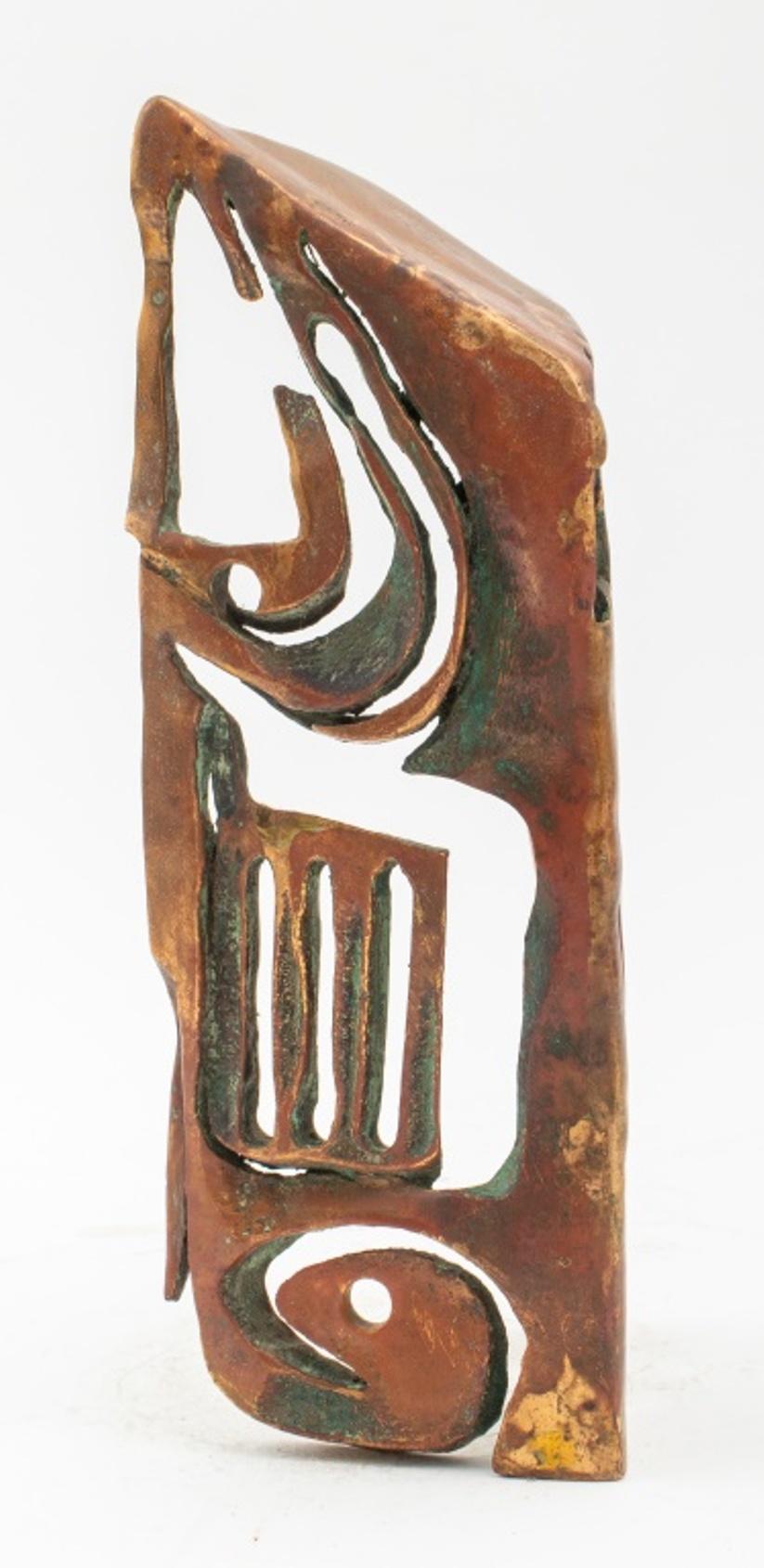 Contemporary Esther Fuhrman Modern Abstract Bronze Sculpture For Sale