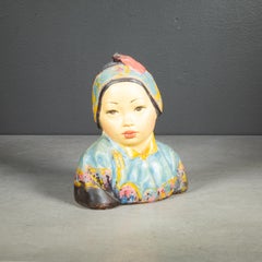 Esther Hunt "Jonquil" Chalkware Bust c.1917