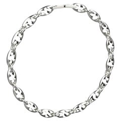 Collier Esther Link, argent fin