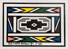 Ndebele Abstract, 2010, Ndebele, Abstract Painting, African Art