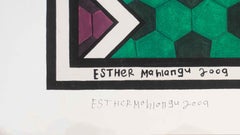 Ndebele Abstract, 2009, Ndebele, Serigrafia, Arte Africana