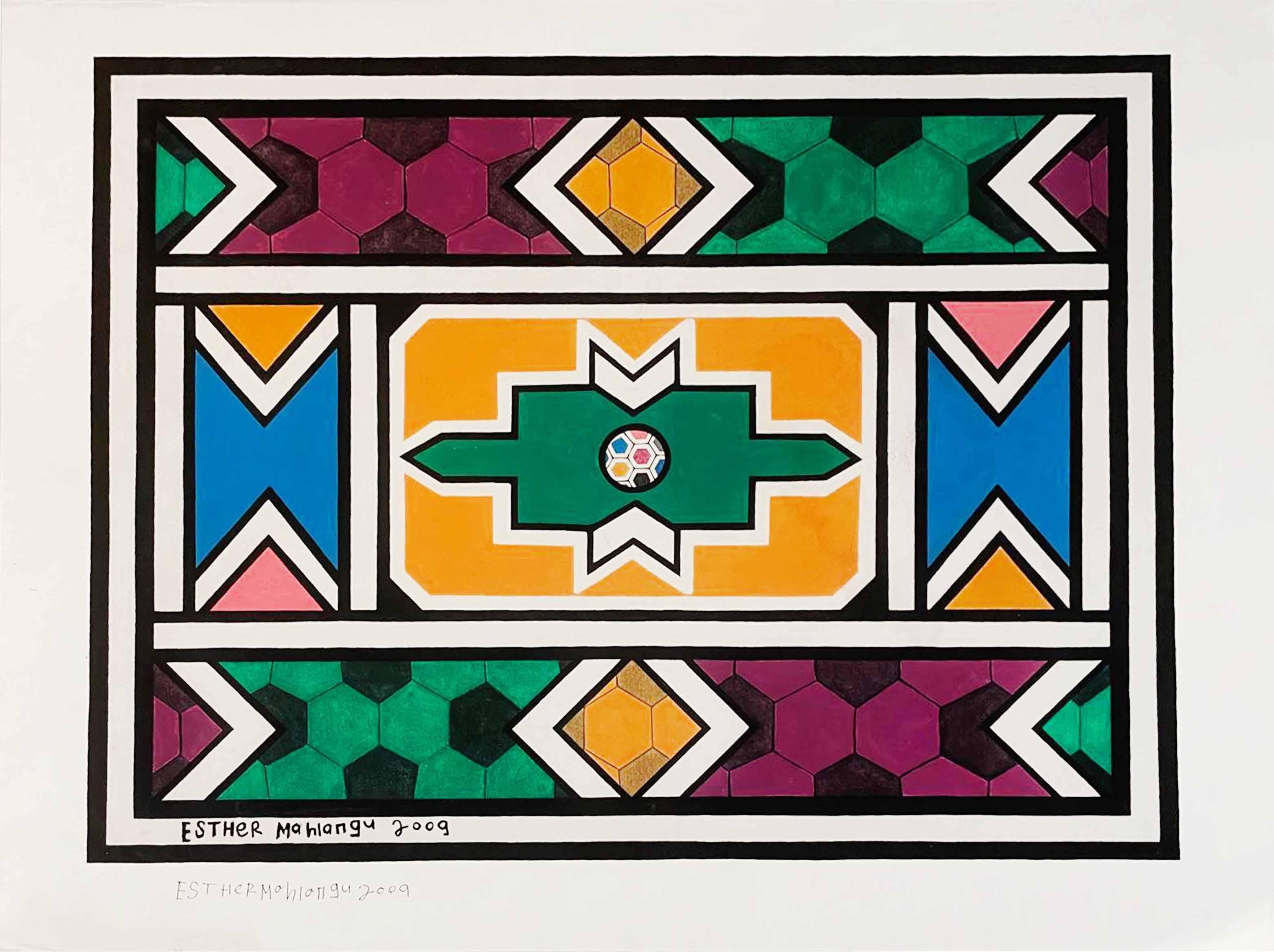 esther mahlangu art for sale