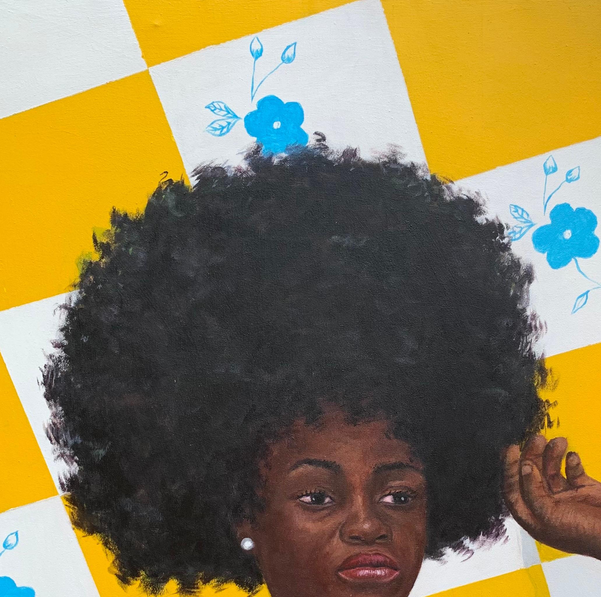 In ihren Überlegungen 2 – Painting von Esther Obiwuru