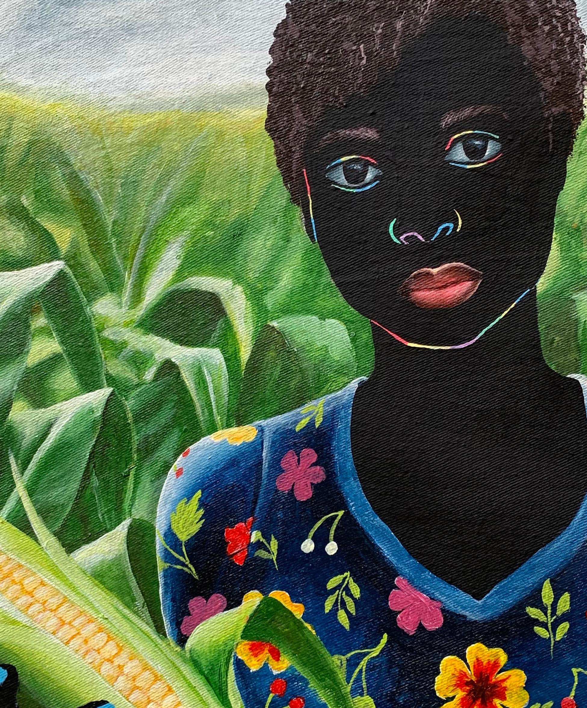 Versandverfahren
Versand in einem gut geschützten Rohr aus Nigeria
Dieses Werk ist ein Unikat, kein Druck oder eine andere Art von Kopie.
Begleitet von einem Echtheitszertifikat (ausgestellt von der Galerie)

Über den Künstler
Esther Oyeyemi ist