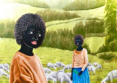 My Beloved Business -21st Century, Contemporary, Figurative, Animal, Herds Women