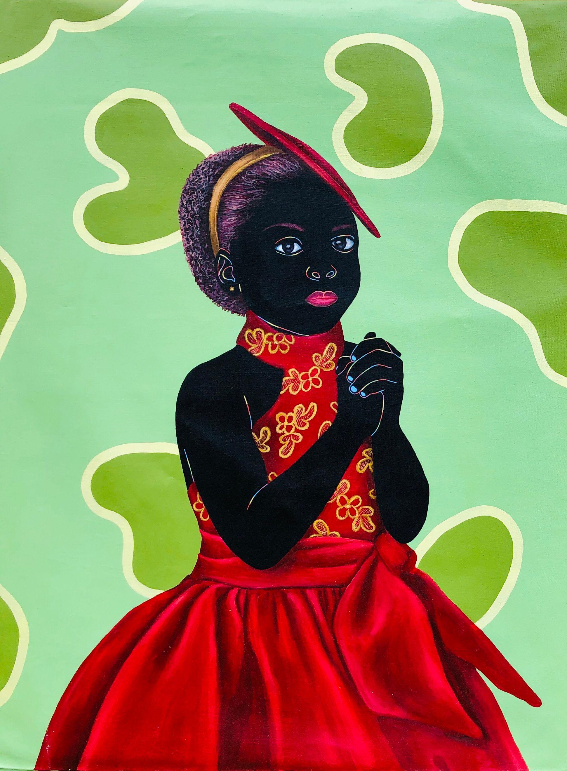 Interior Painting de Esther Oyeyemi - Reina (Serie I)