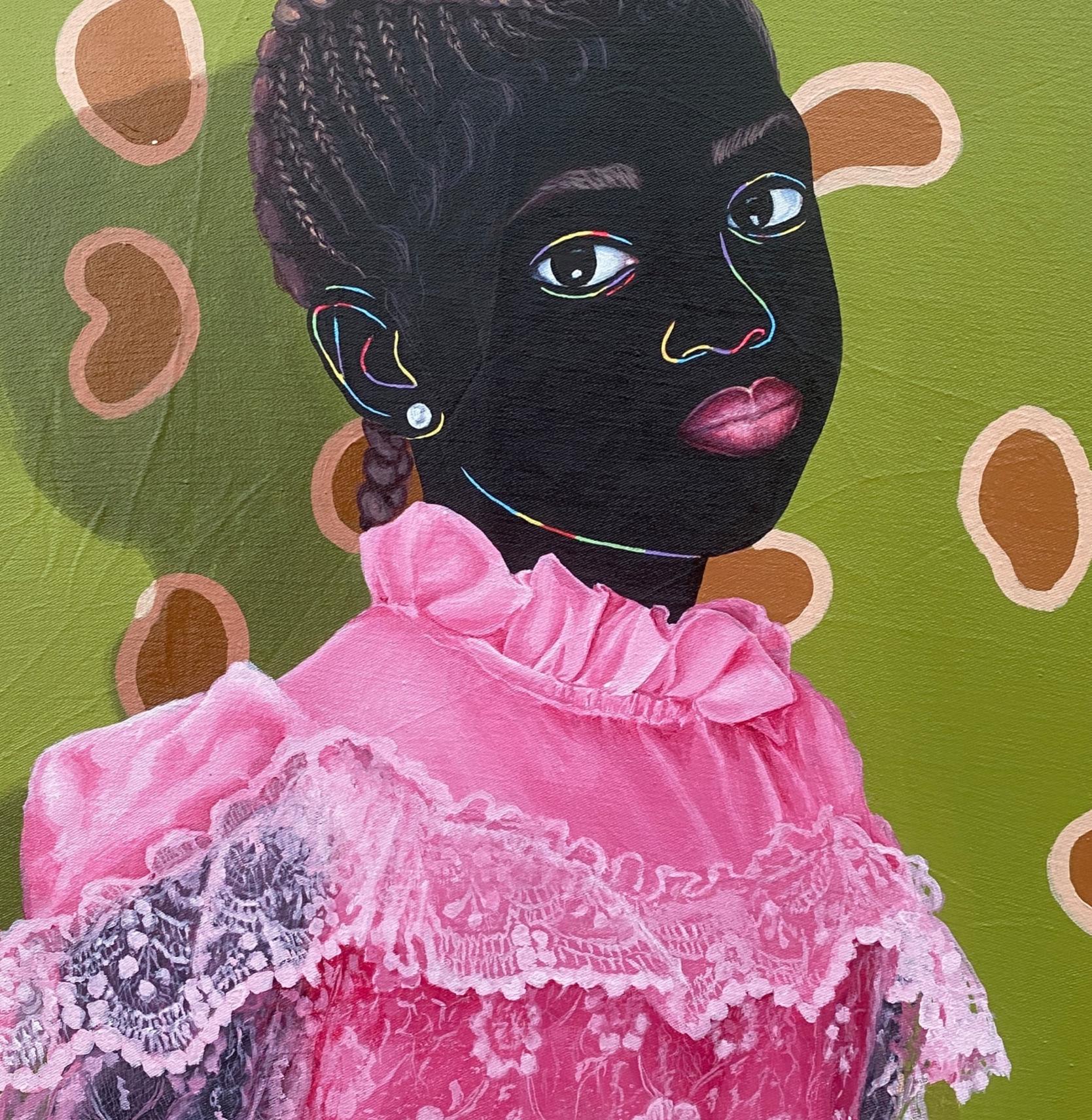 Versandverfahren
Versand in einem gut geschützten Rohr aus Nigeria
Dieses Werk ist ein Unikat, kein Druck oder eine andere Art von Kopie.
Begleitet von einem Echtheitszertifikat (ausgestellt von der Galerie)

Über den Künstler
Esther Oyeyemi ist