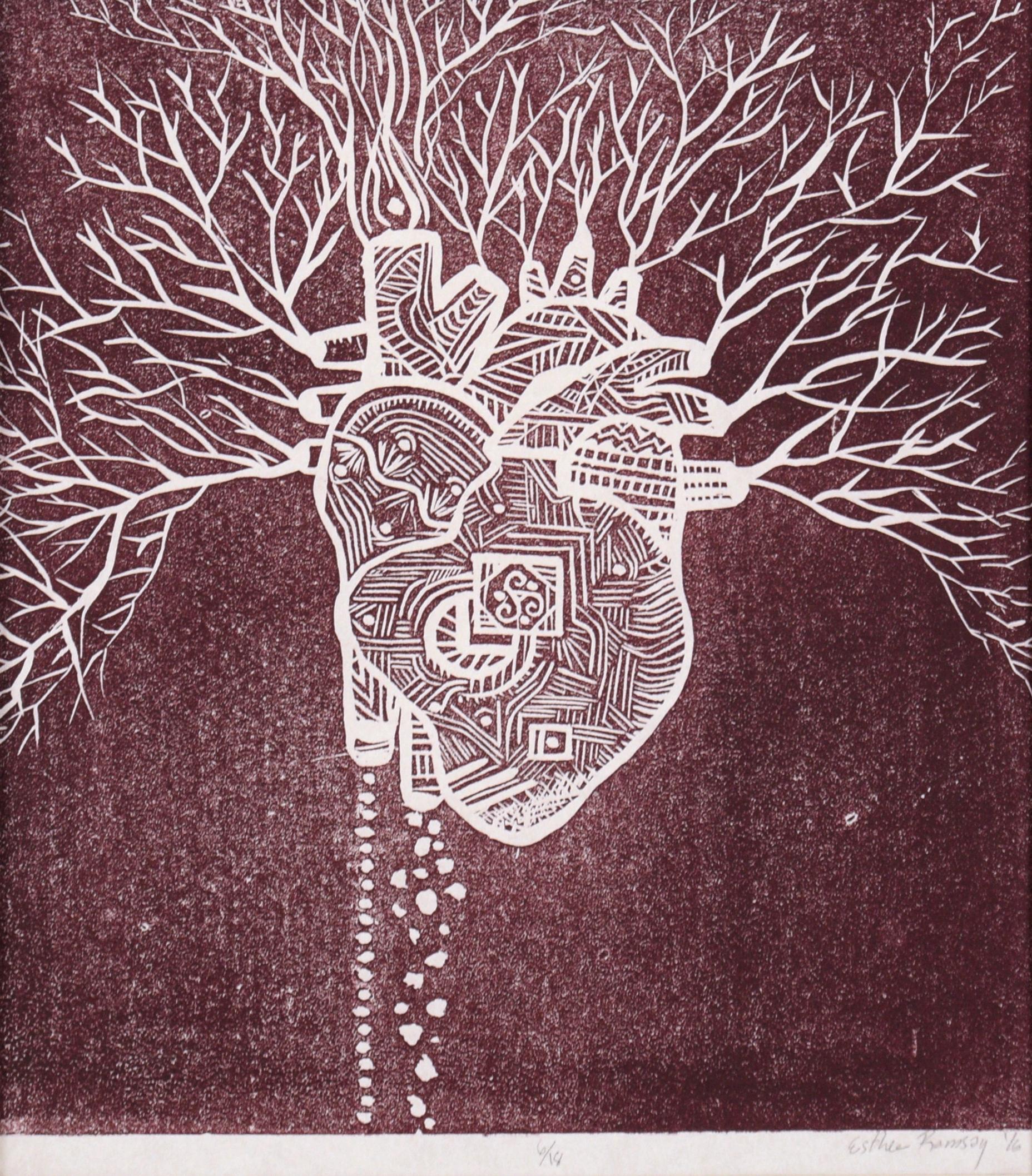 Branches of the Heart - Print by Esther Ramsay