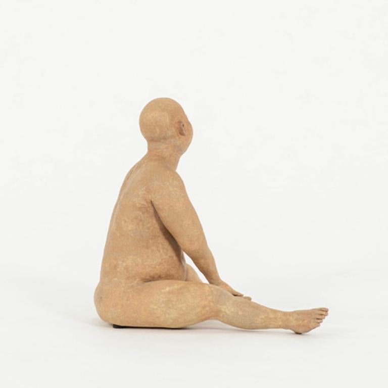 Esther Shimazu Escultura femenina japonesa hawaiano-americana firmada Cerámico en venta