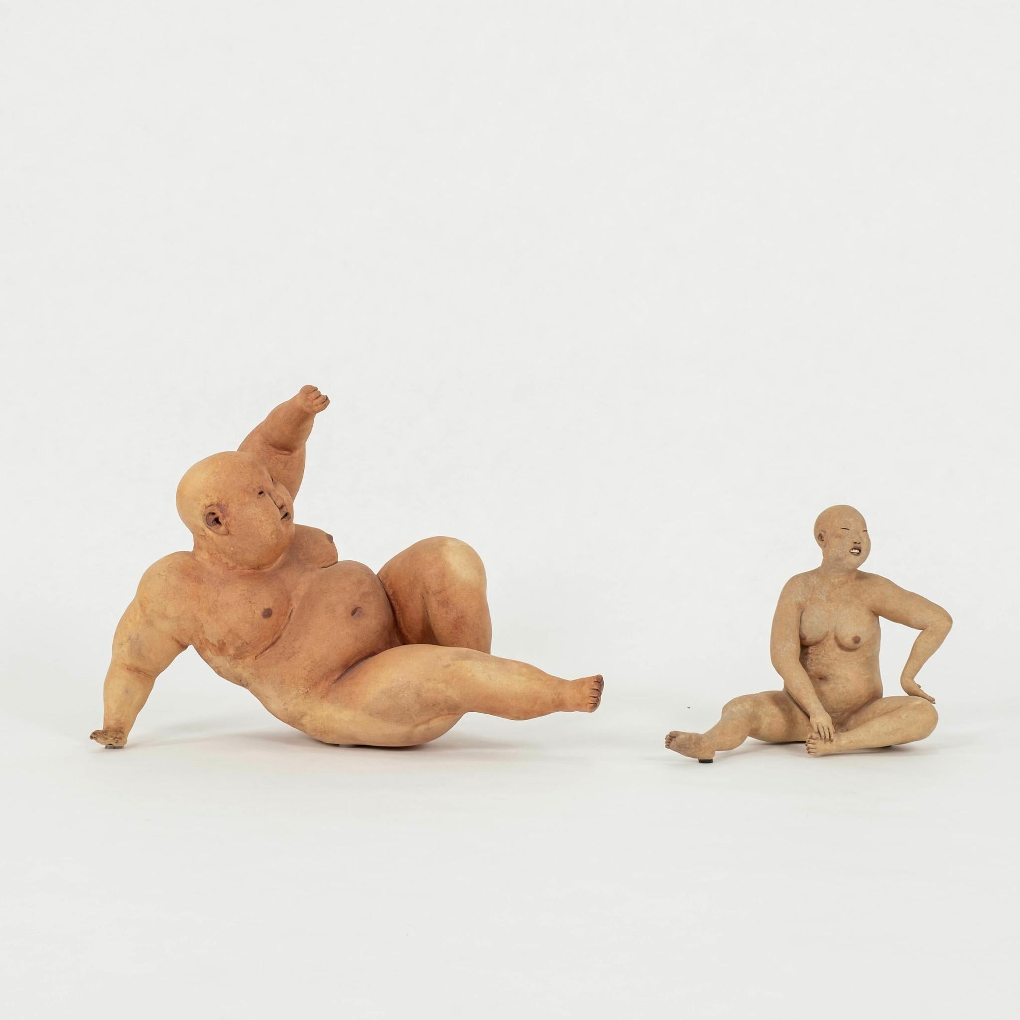 Escultura masculina japonesa hawaiano-americana firmada por Esther Shimazu en venta 2
