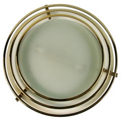 EstiLuz Spanish Halogen Flushmount