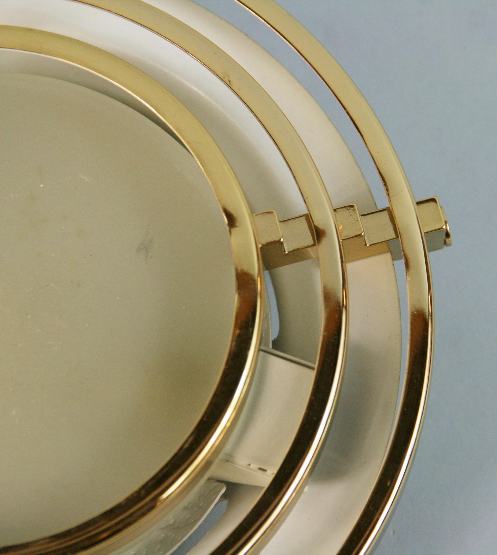 EstiLuz espagnol Retro Halogen Flushmount en vente 3