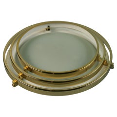 EstiLuz Spanish Retro Halogen Flushmount