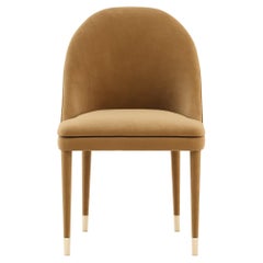 Estoril Chair in Leather, Portuguese 21st Century Contemporary