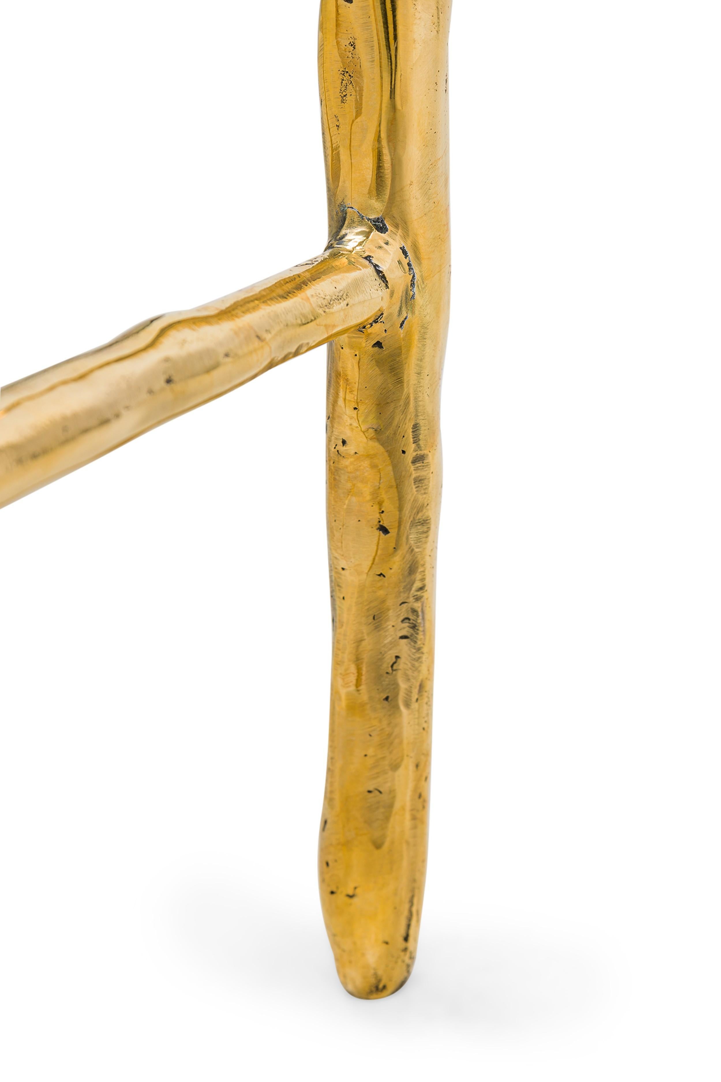 Estrela Bronze Counter Stool by Newel Modern For Sale 2