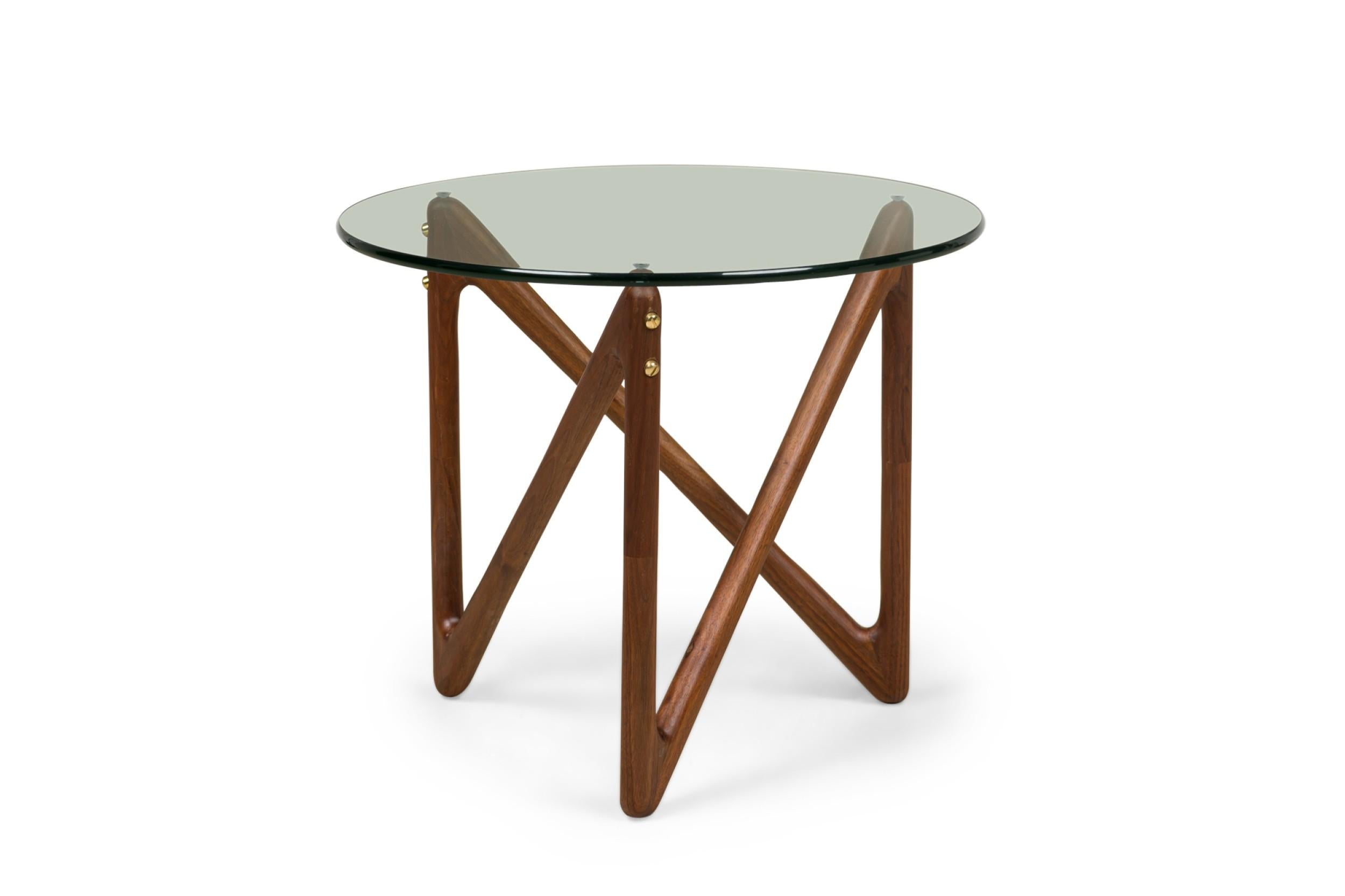 Asian Estrela Side Table by Newel Modern For Sale