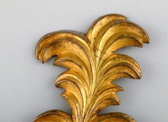 Estrid Ericson for Svenskt Tenn, Stockholm, "Plym" Brooch in Gilded Pewter