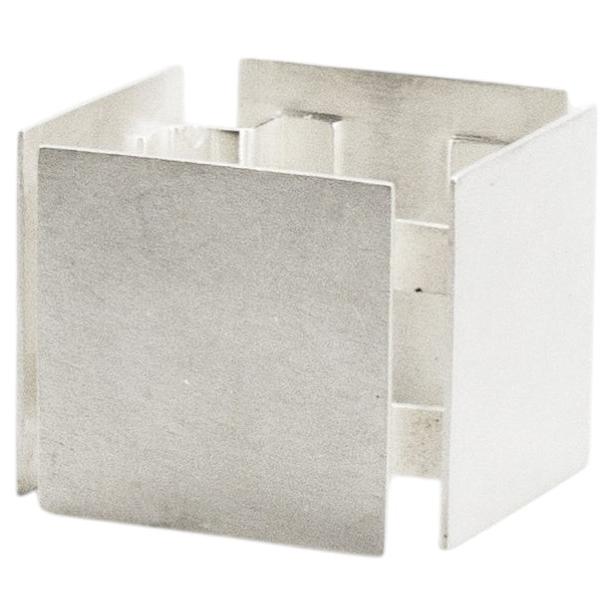 Strukturierter Ring aus Sterling Silber 925 von Alejandra Campos Taylor