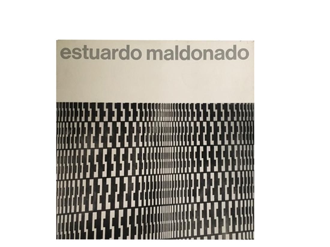 Modular Kinetic Structure Frosted Stainless Steel Abstract Wall Scuplture Panel - Abstract Geometric Sculpture by Estuardo Maldonado