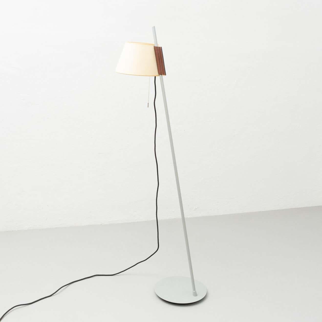 Estudio Blanch Simplisima Floor Lamp by Metalarte, circa 1970 For Sale 1