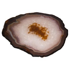 Estudio Tosca Natural Crystal Tray, Agate and Quartz