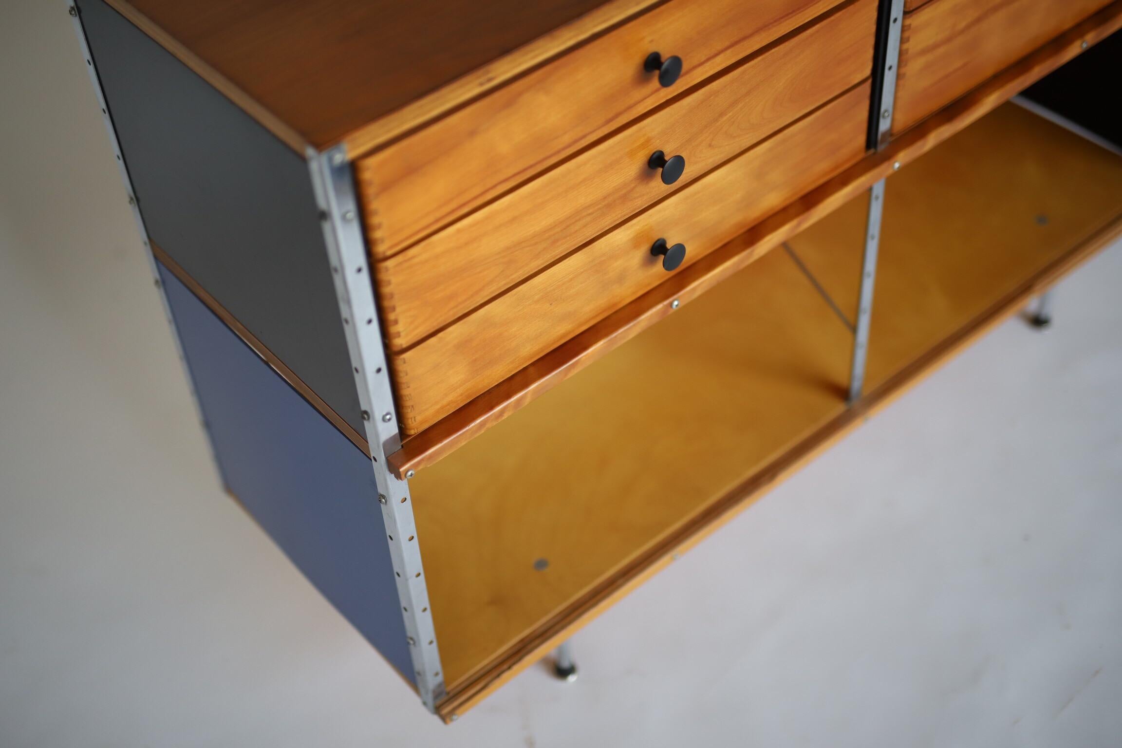 Wood ESU200 by Eames for Herman Miller Credenza Sideboard Dresser