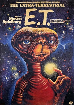 ET 1984 Polish B1 Film Poster, Jakub Erol