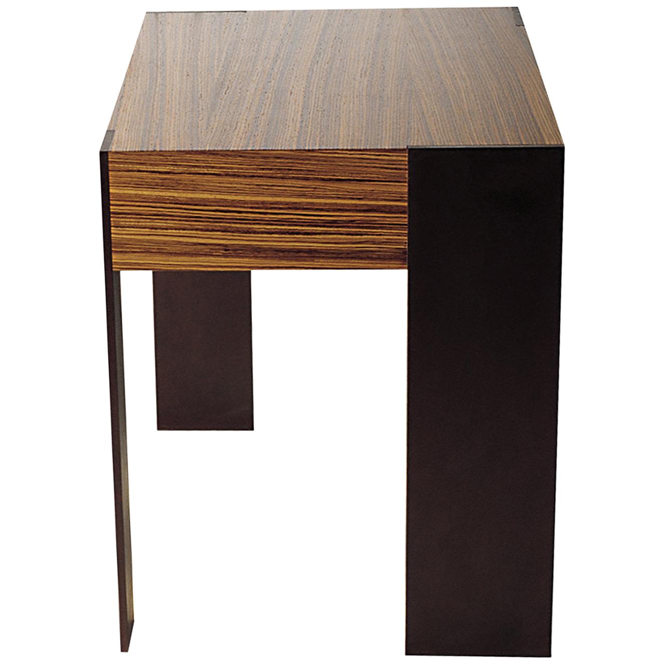 ET-33 End Table with Metal Legs by Antoine Proulx For Sale