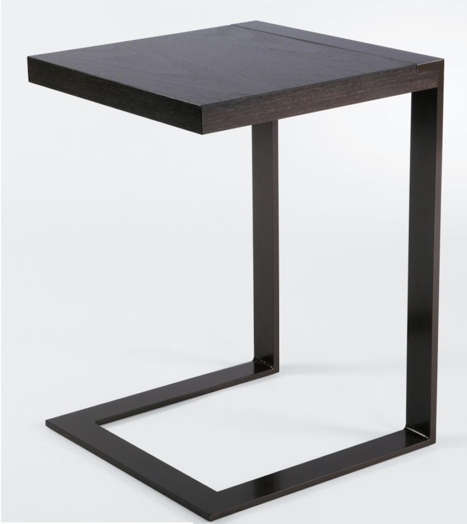 American ET-87 Square Cantilevered End Table by Antoine Proulx For Sale