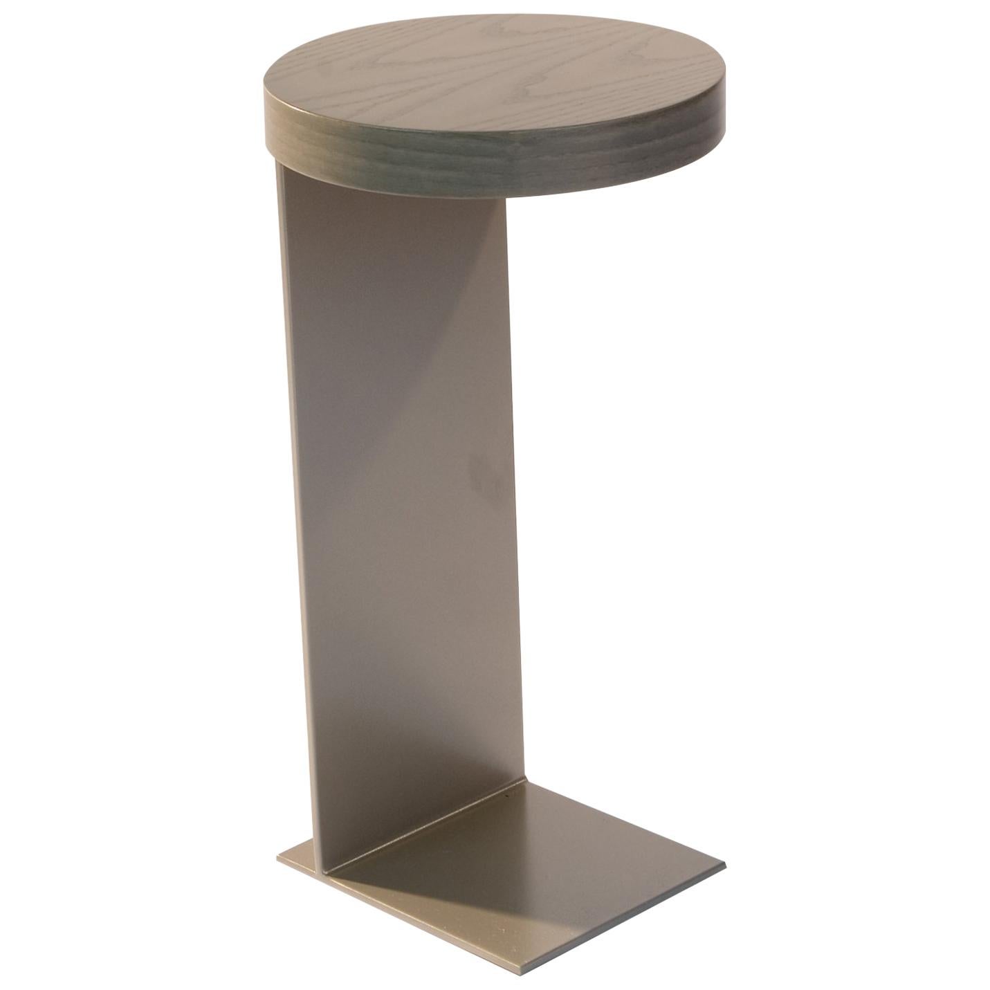 ET-96 Round Cantilevered End Table by Antoine Proulx For Sale