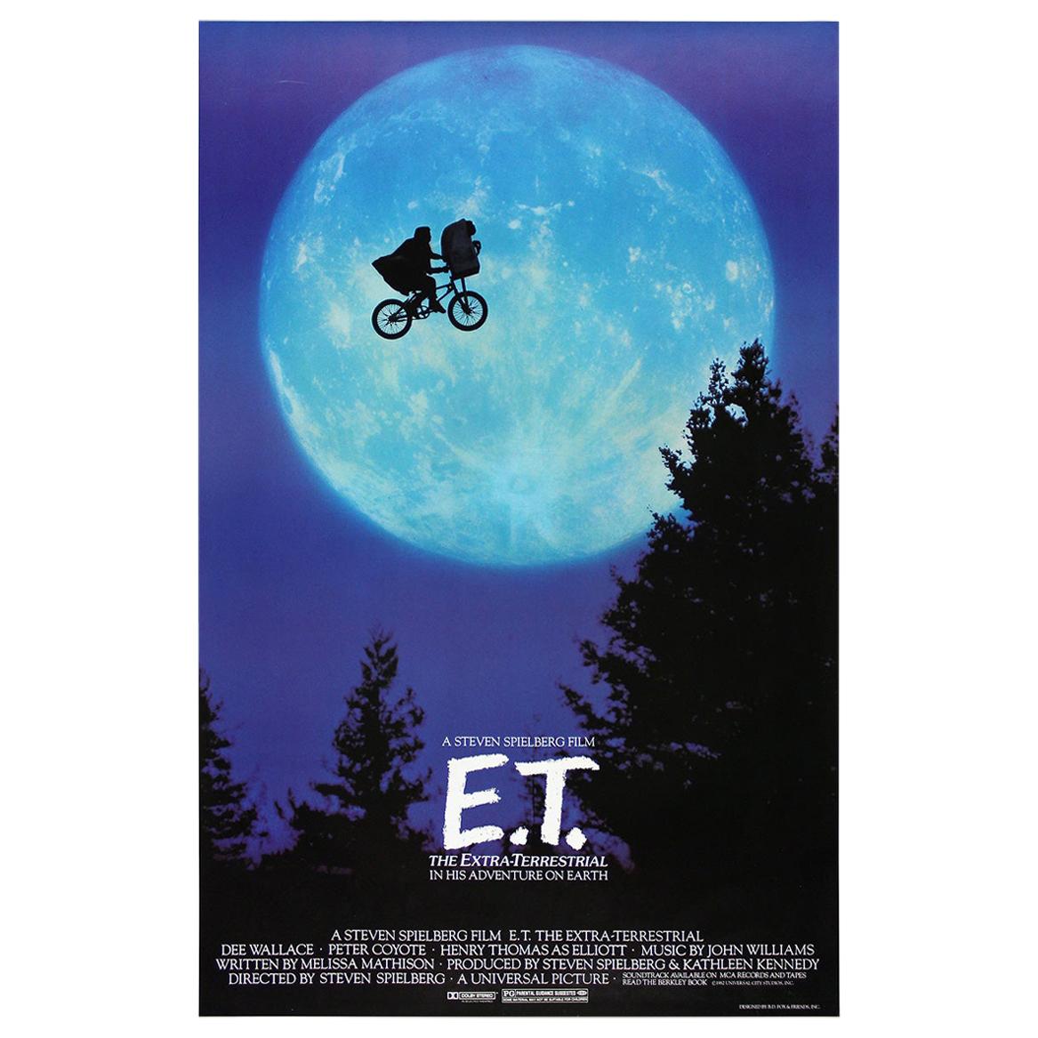 "E.T. The Extra-Terrestrial, " 1982 Poster For Sale