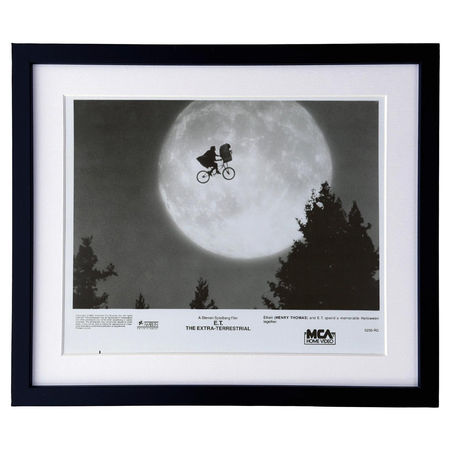 ET The Extra Terrestrial (1982) Presse-Werbebild - gerahmt