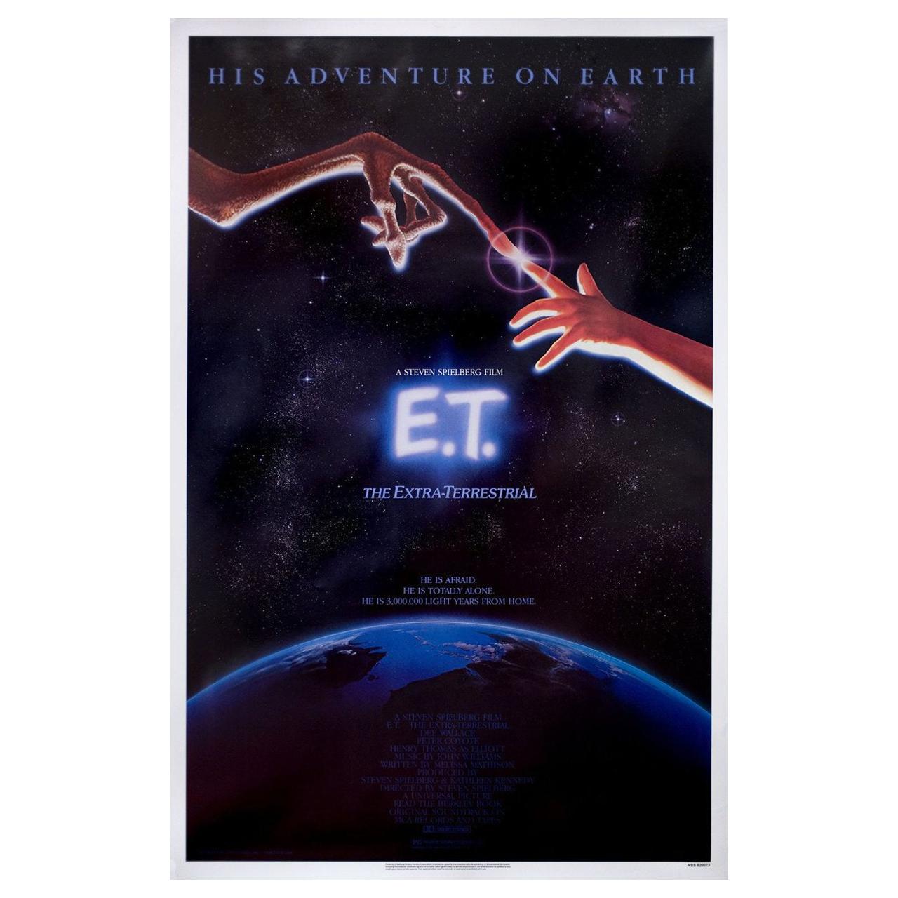 E.T. the Extra-Terrestrial 1982 U.S. One Sheet Film Poster