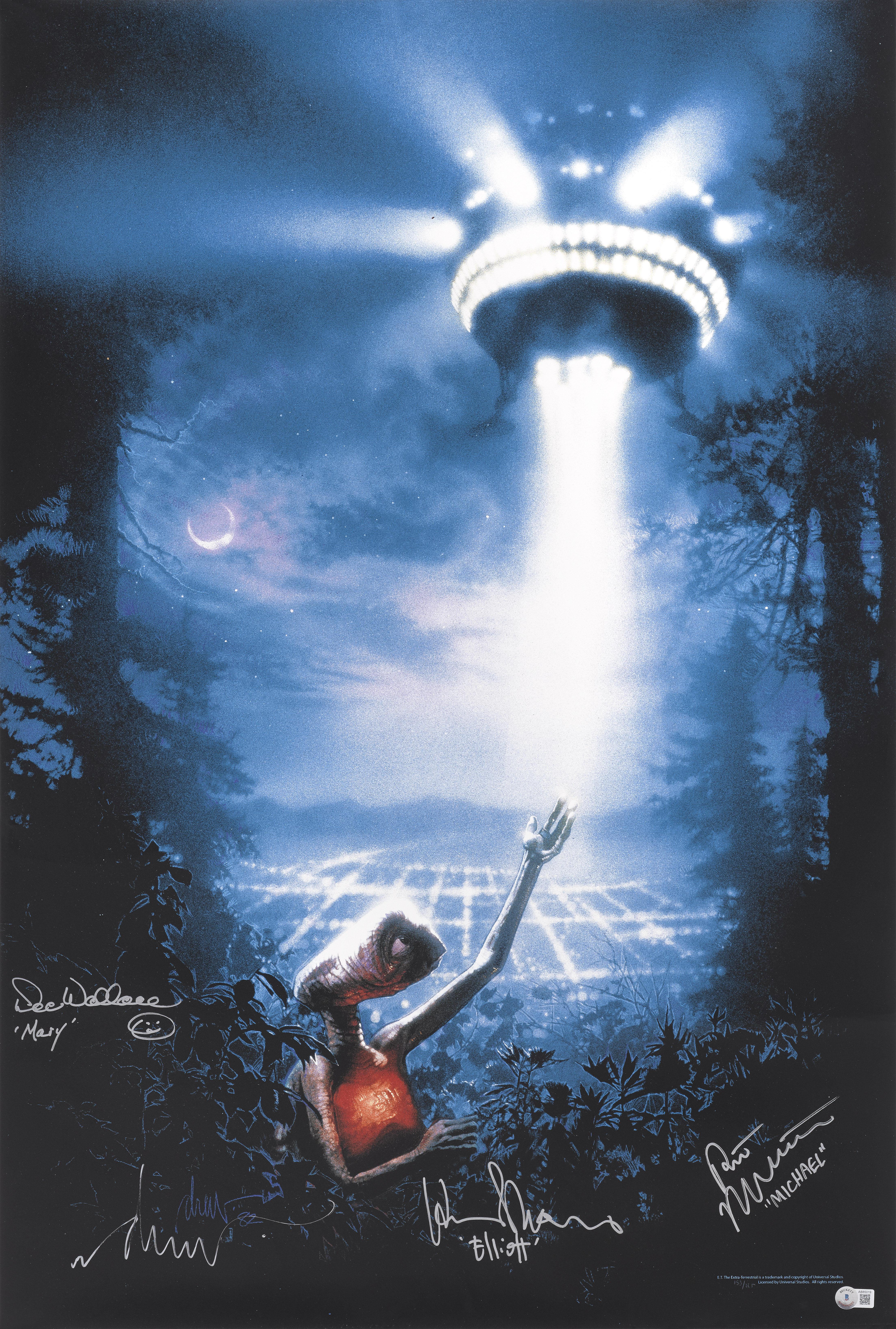 Original US Limited-Edition Bottleneck Gallery Variant Print from 2017 number 153/225 
This poster has been hand signed by 
Dee Wallace, 