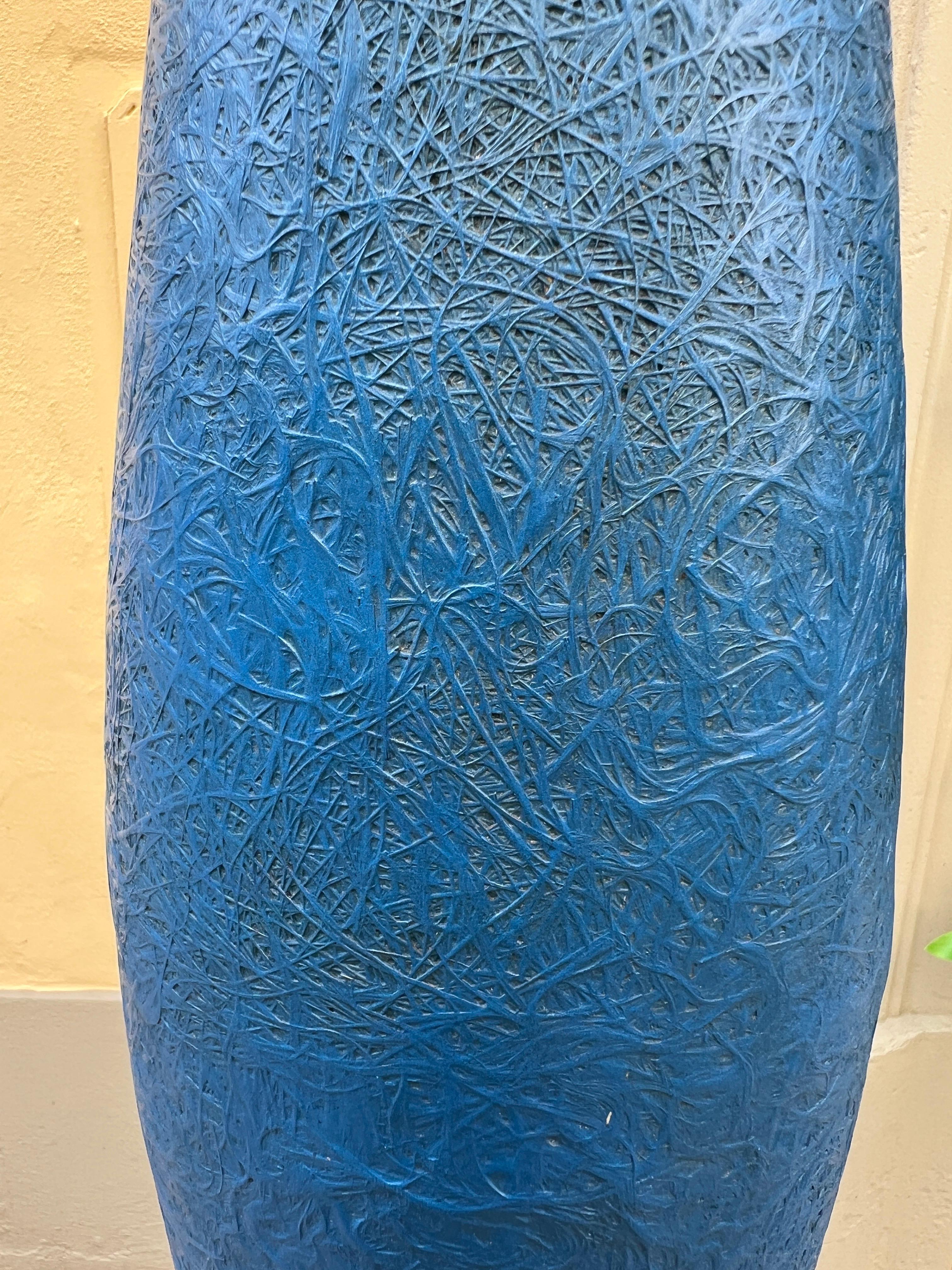 Lampada da terra italiana E.T.E. Blue Soft Curved di Guglielmo Berchicci anni 2000 in vendita 3