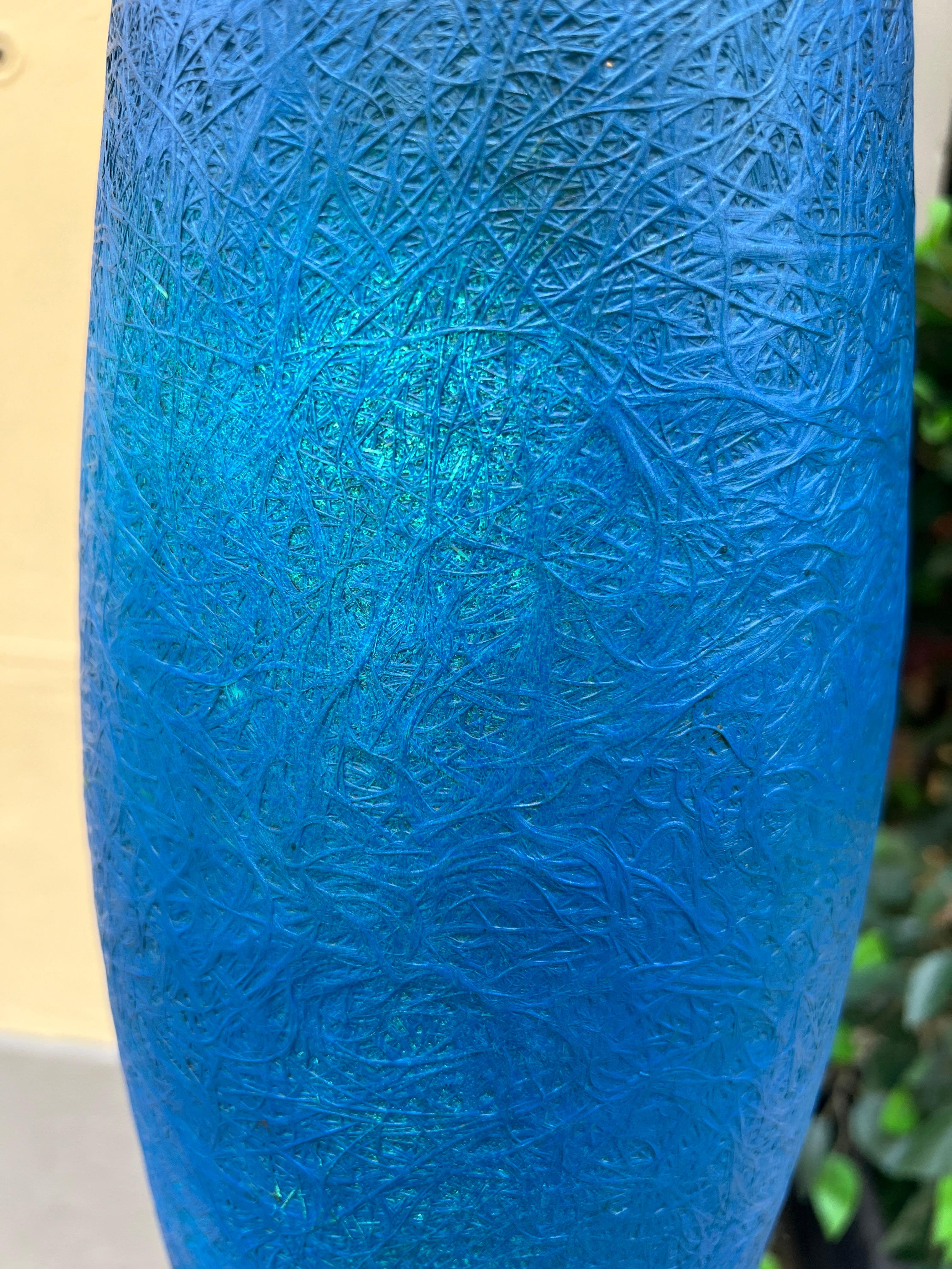 Lampada da terra italiana E.T.E. Blue Soft Curved di Guglielmo Berchicci anni 2000 in vendita 9