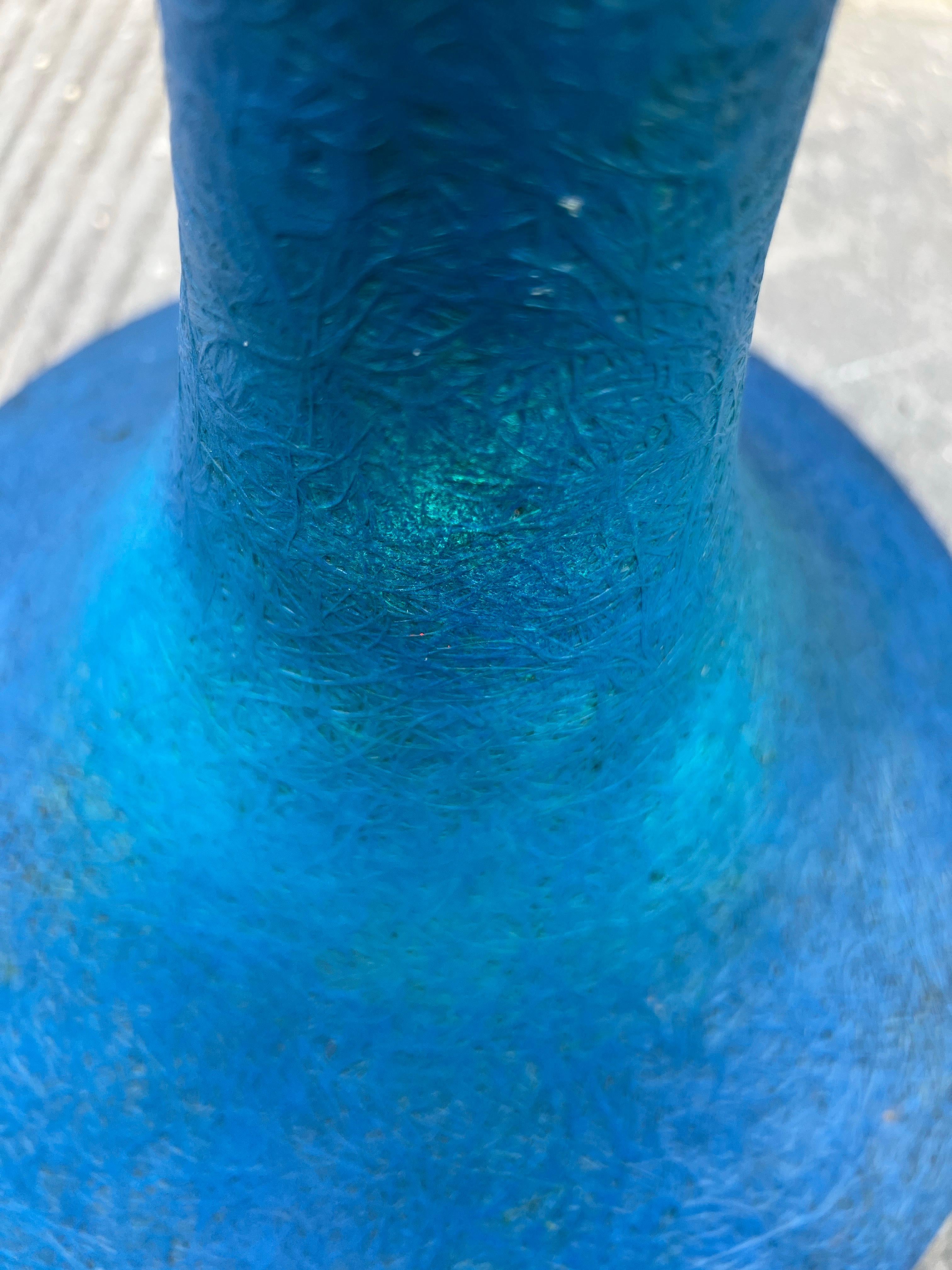 Lampada da terra italiana E.T.E. Blue Soft Curved di Guglielmo Berchicci anni 2000 in vendita 10