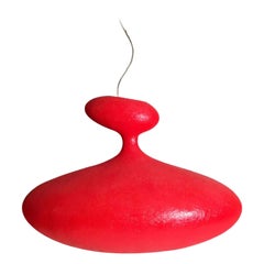 E.T.A. Sat Guglielmo Berchicci for Kundalini, 1990s Organic Design Ceiling Lamp