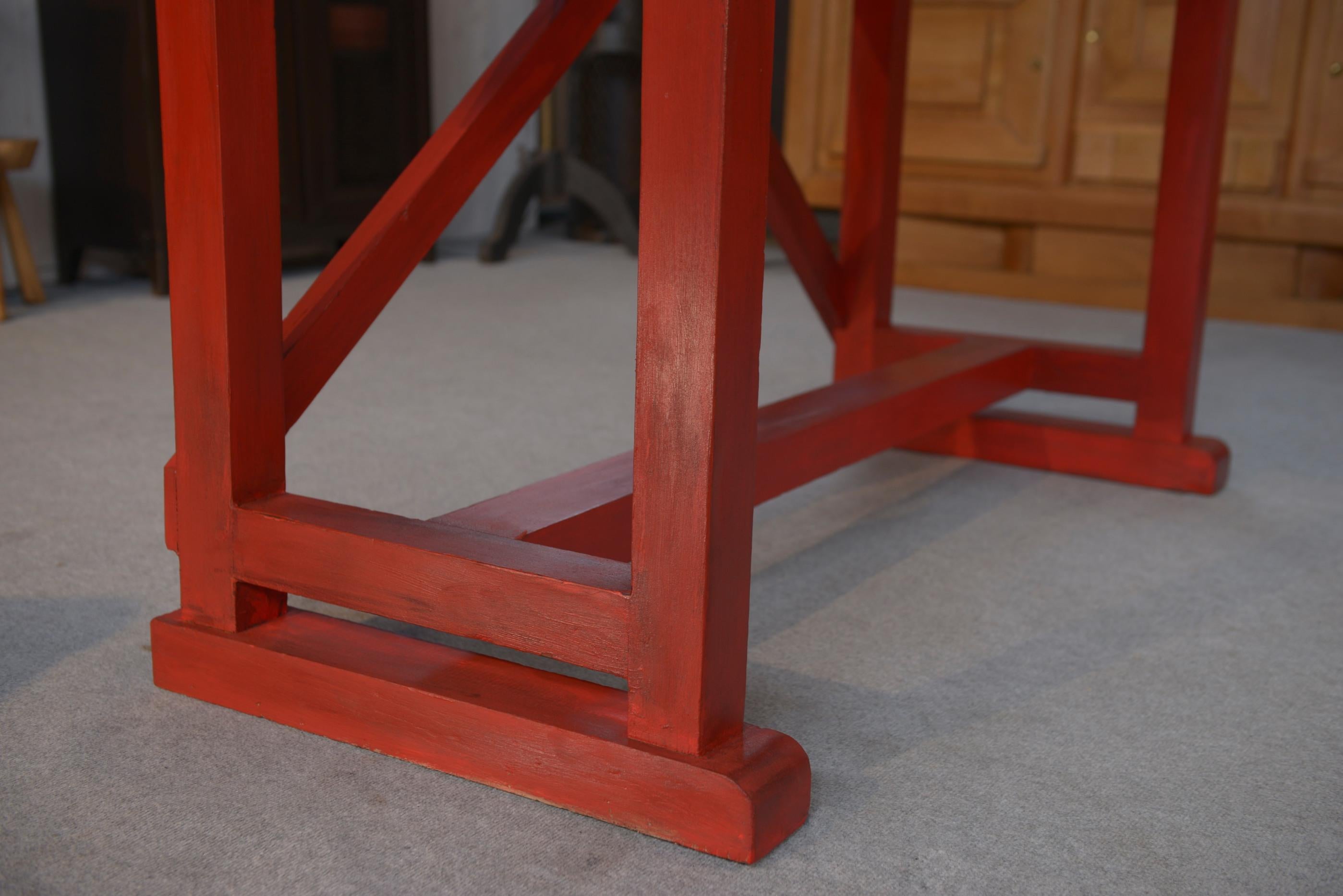 Milieu du XXe siècle Etabli d'atelier en hêtre industriel 1950's en vente