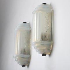 Etablissement Jean Gauthier E.J.G Art Deco Wall Lights