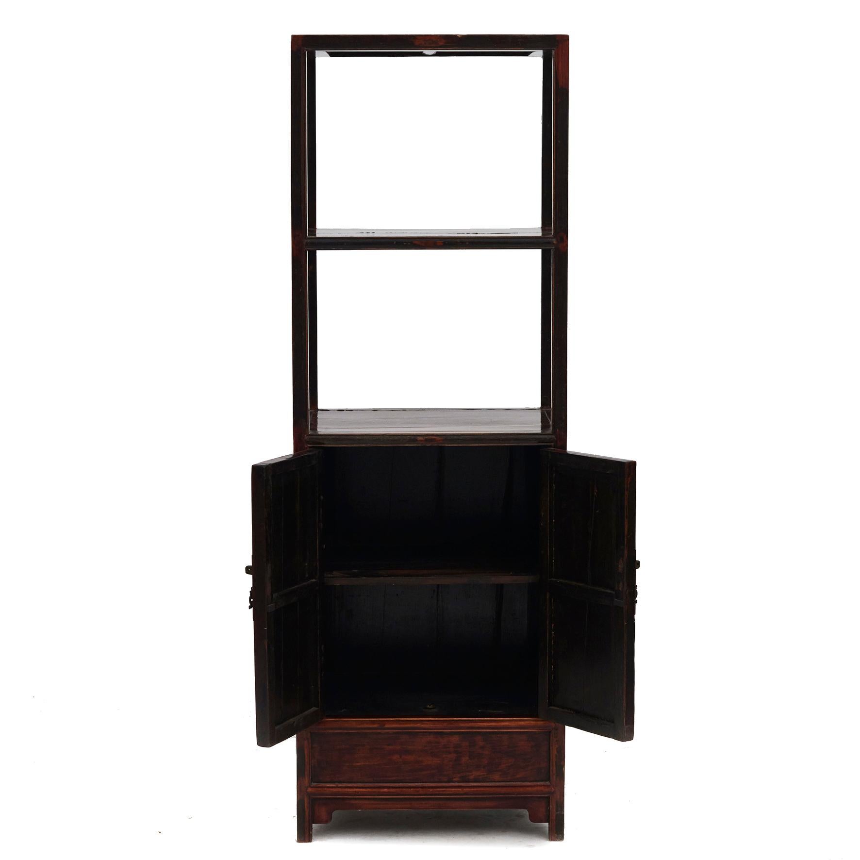 Chinese Etagere Cabinet, Ming Style